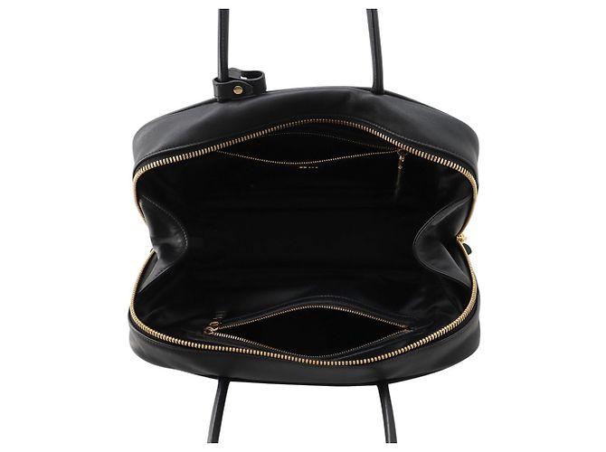 Borsa Tote in pelle Miu Miu Nero - vista 5