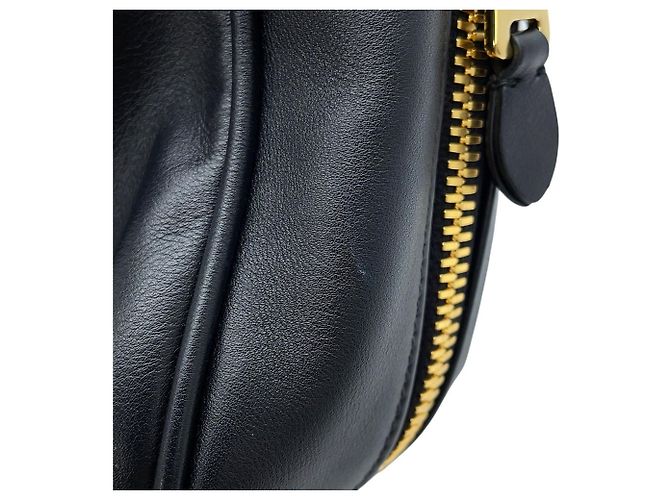 Borsa Tote in pelle Miu Miu Nero - vista 8