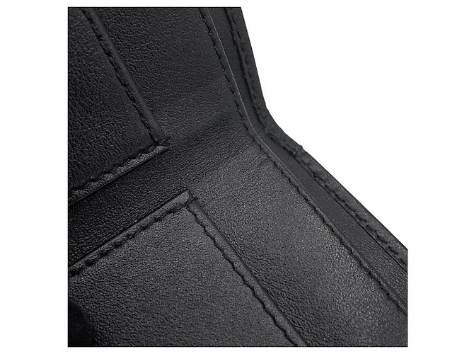 Portafoglio tri-fold con borchie Jimmy Choo Nemo Nero - vista 12