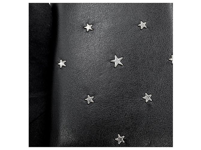 Portafoglio tri-fold con borchie Jimmy Choo Nemo Nero - vista 8