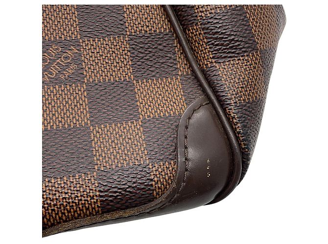 Louis Vuitton Damier Ebene Verona PM Handtasche Rot - Ansicht 10