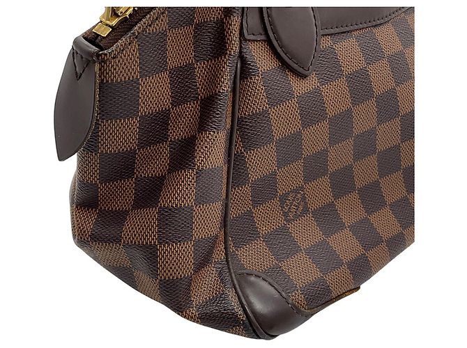 Louis Vuitton Damier Ebene Verona PM Handtasche Rot - Ansicht 12
