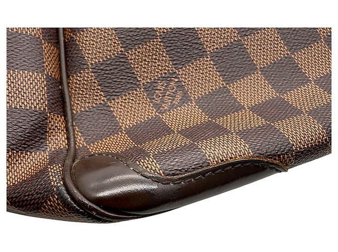 Louis Vuitton Damier Ebene Verona PM Handtasche Rot - Ansicht 7