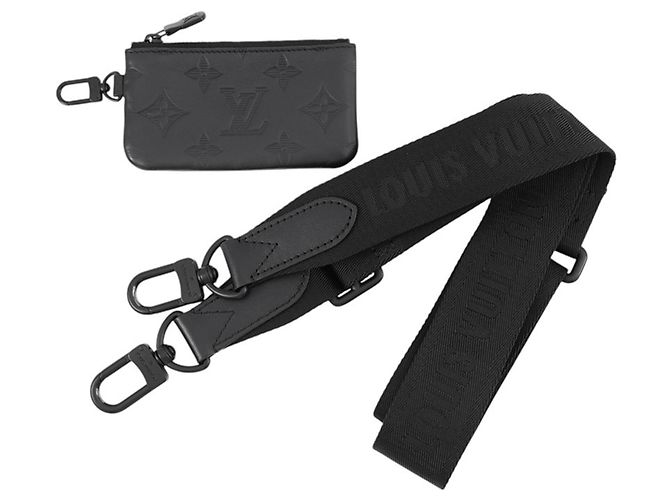 Sac à épaule Louis Vuitton Monogram Shadow Duo Noir - vue 16