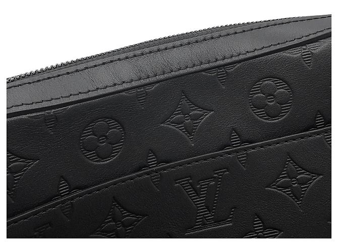 Sac à épaule Louis Vuitton Monogram Shadow Duo Noir - vue 7