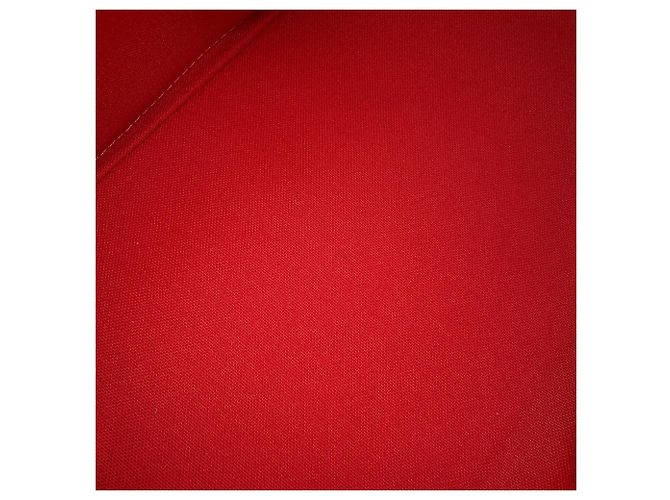 Borsa Louis Vuitton Damier Ebene Verona PM Rosso - vista 11
