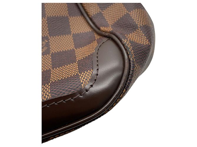 Borsa Louis Vuitton Damier Ebene Verona PM Rosso - vista 7