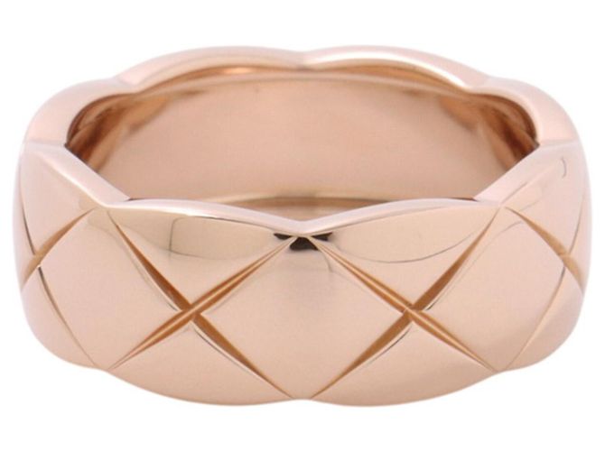 Anillo Chanel Coco Crush Medium en oro rosa 18K - vista 3