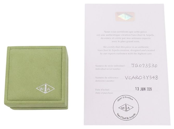 Anel Van Cleef & Arpels Perlee em ouro e pérola - vista 6