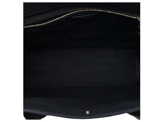 Autre Marque Tote North South Rive Gauche in tela nera Saint Laurent Nero - vista 4