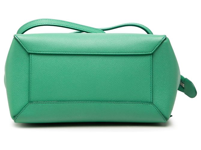 Belt Bag Céline Borsa cintura Celine in pelle di vitello micrograna verde - vista 3