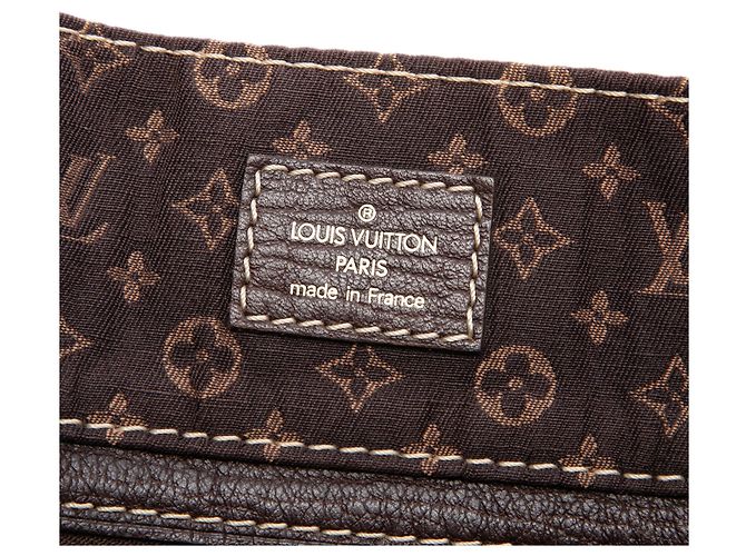 Louis Vuitton Brown Monogram Mini Lin Cabas Tanger Braun - Ansicht 5