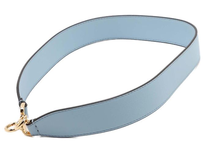 Bolso de hombro Fendi First de piel azul Medium - vista 7
