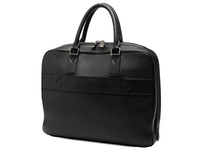 Louis Vuitton Black Taiga Neo Igor Briefcase Nero - vista 2