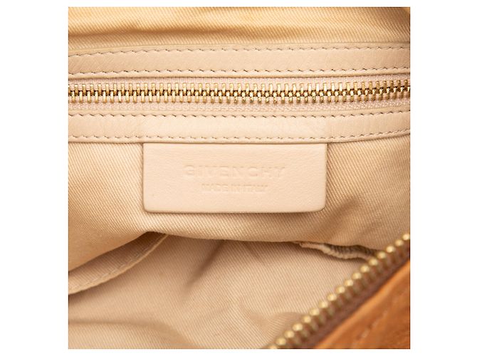 Bolsa Pandora Givenchy marrom em pele de carneiro enrugada Medium Camelo - vista 5