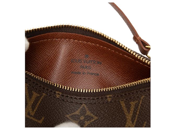 Louis Vuitton Brown Monogram Papillon Pochette Braun - Ansicht 5