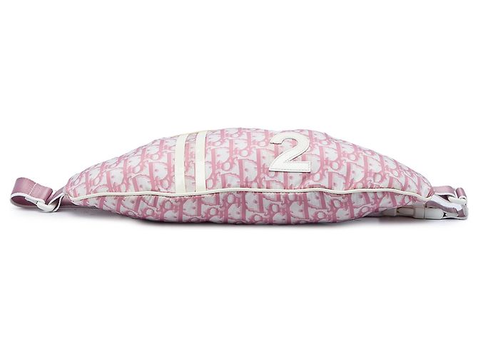 Autre Marque Bolsa de cintura Dior Pink Diorissimo Trotter Nylon No 2 Rosa - vista 3