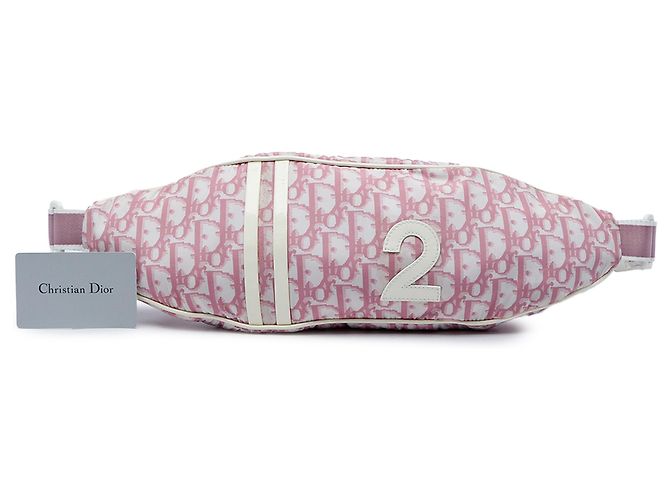 Autre Marque Bolsa de cintura Dior Pink Diorissimo Trotter Nylon No 2 Rosa - vista 6