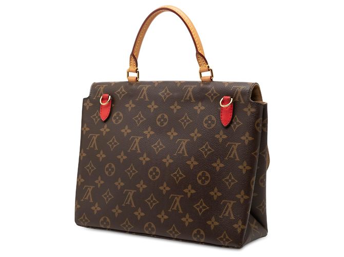 Louis Vuitton Brown Monogram Marignan Castaño - vista 2