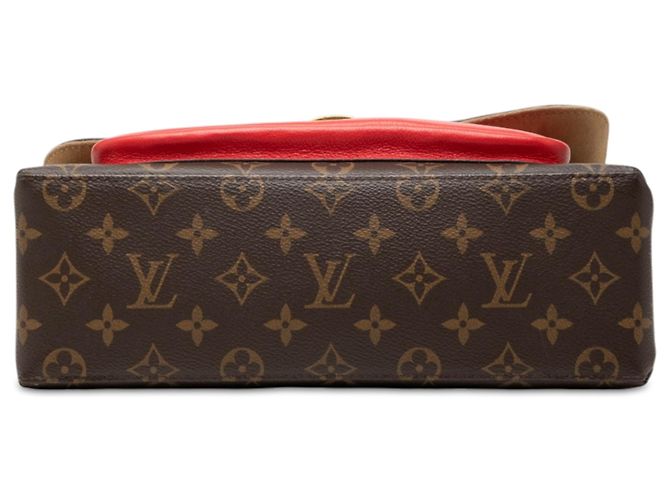 Louis Vuitton Brown Monogram Marignan Castaño - vista 3