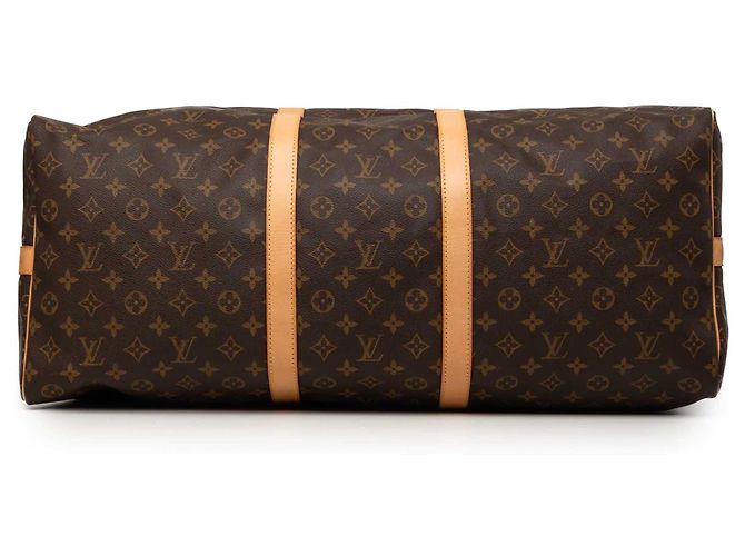 Louis Vuitton Brown Monogram Keepall Bandouliere 60 Braun - Ansicht 3