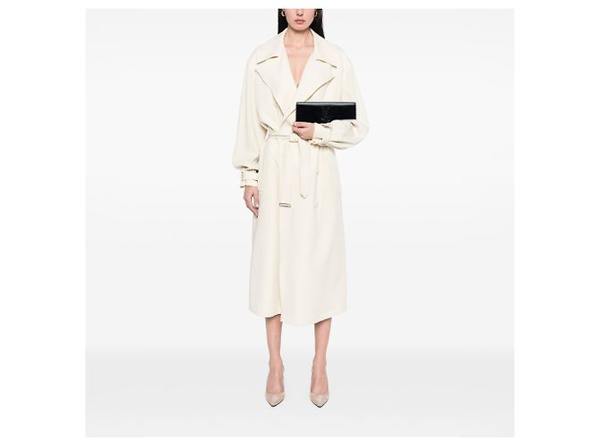 Autre Marque Pochette Saint Laurent Belle Du Jour en cuir verni noir - vue 6