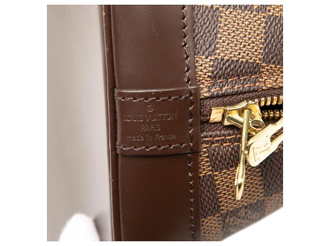 Louis Vuitton Brown Damier Ebene Alma PM Braun - Ansicht 5