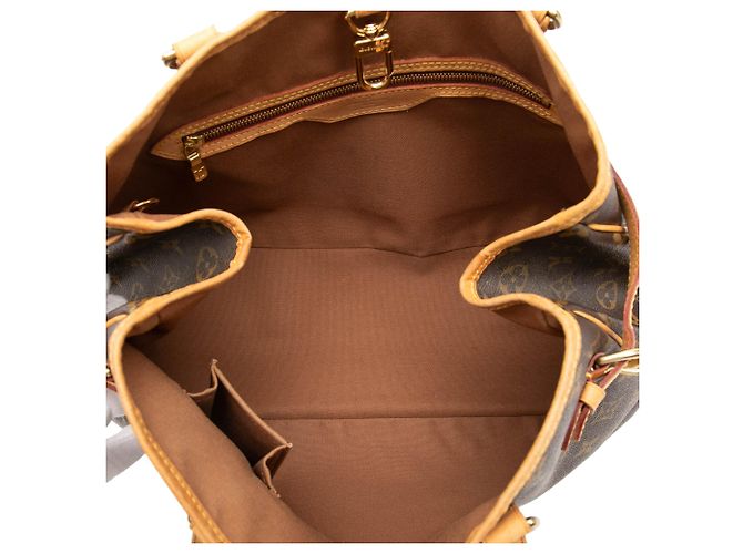 Louis Vuitton Brown Monogram Batignolles Horizontal Castaño - vista 4