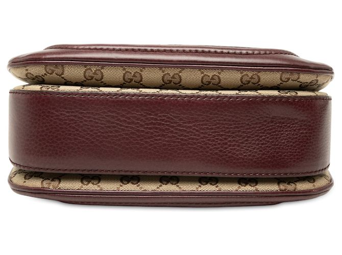 Gucci Medium GG Canvas New Bamboo Handtasche mit Henkel, Beige - Ansicht 3