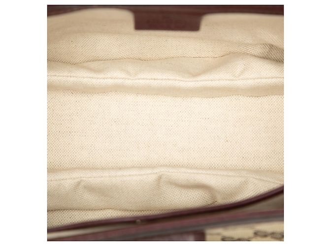 Gucci Medium GG Canvas New Bamboo Handtasche mit Henkel, Beige - Ansicht 4