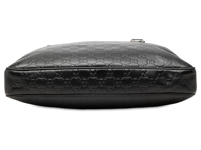 Borsa Business Gucci Black Guccissima Web Nero - vista 3