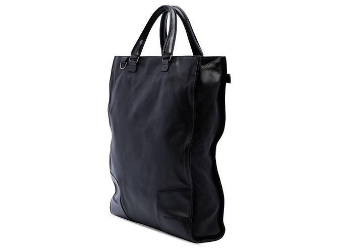 Autre Marque Tote Verticale Dior in pelle nera Nero - vista 2