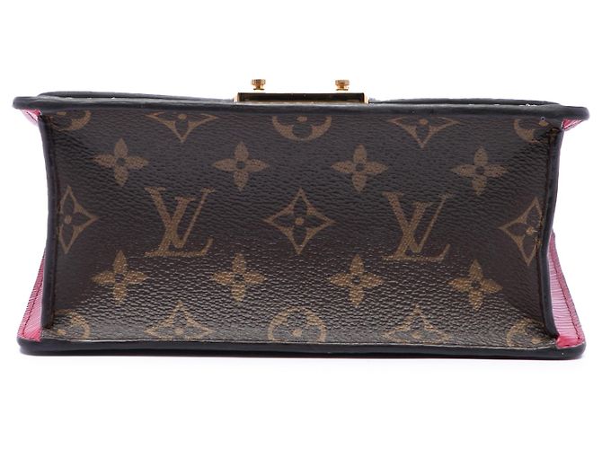 Louis Vuitton Brown Monogram Vernis Spring Street Castaño Bronce - vista 3