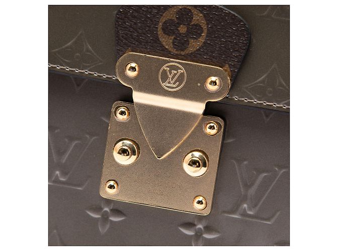 Louis Vuitton Brown Monogram Vernis Spring Street Castaño Bronce - vista 5
