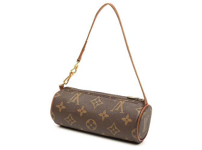Louis Vuitton Brown Monogram Papillon Pochette Marrom - vista 2