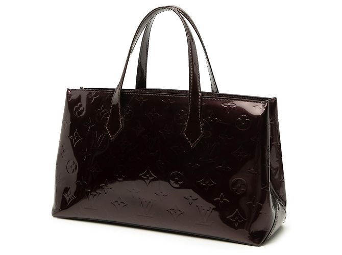 Louis Vuitton Purple Monogram Vernis Wilshire PM Violet - vue 2
