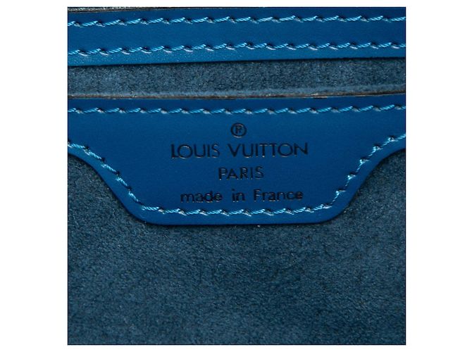 Louis Vuitton Blue Epi Soufflot Azul - vista 5