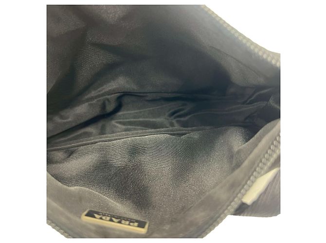 Pochette Prada em Tessuto Preto - vista 3