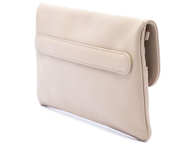 Autre Marque Borsa DiorDouble Chain Bag Dior in vitello beige Medium - vista 2