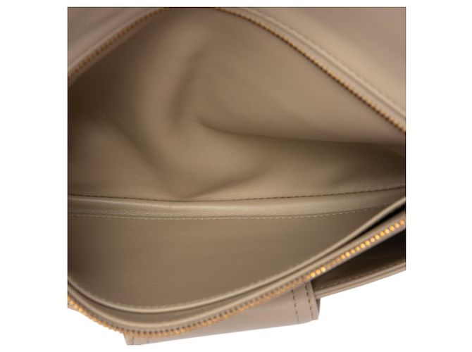 Autre Marque Borsa DiorDouble Chain Bag Dior in vitello beige Medium - vista 4