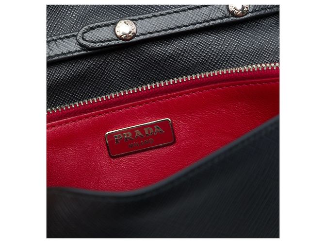 Portafoglio Prada Multi Saffiano con stampa rossetto e tracolla Multicolore - vista 5