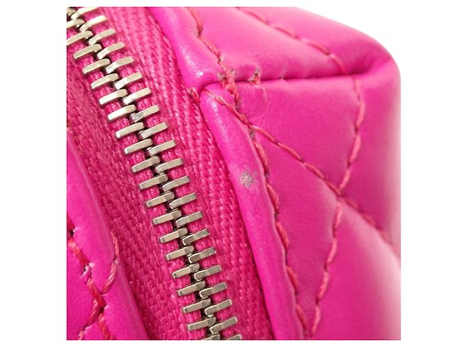 Borsa Balenciaga Pink Quilted Nappa Touch B Camera Bag XS Rosa - vista 11