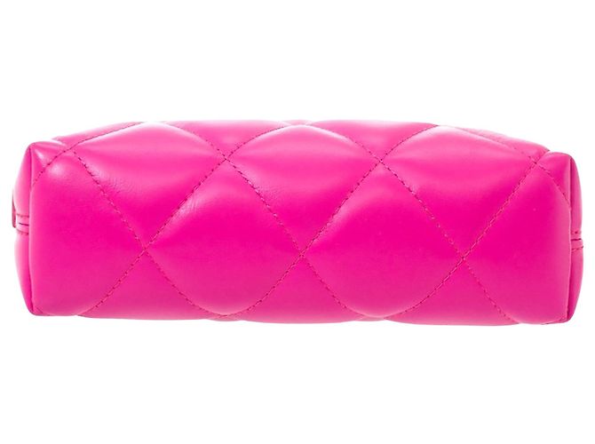 Borsa Balenciaga Pink Quilted Nappa Touch B Camera Bag XS Rosa - vista 3