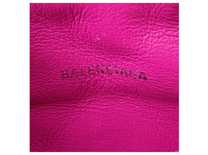 Borsa Balenciaga Pink Quilted Nappa Touch B Camera Bag XS Rosa - vista 5