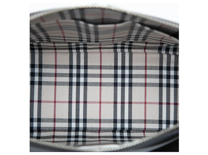 Borsa a tracolla Burberry in pelle marrone Marrone scuro - vista 4