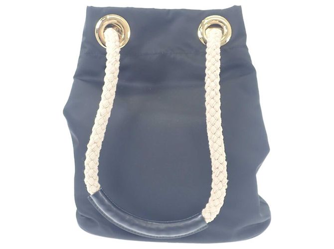 Prada Bolso Bucket Mariner Small en Re-Nylon Azul Azul marino - vista 3