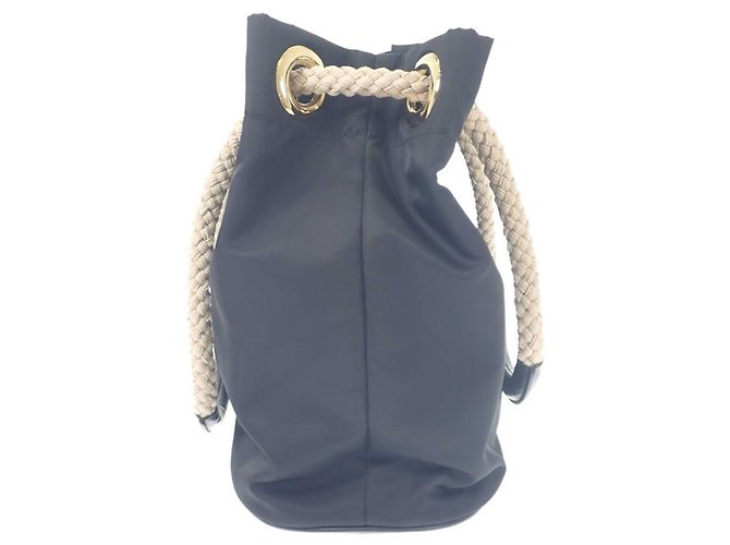 Prada Bolso Bucket Mariner Small en Re-Nylon Azul Azul marino - vista 6