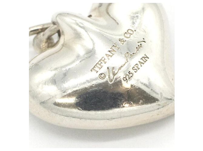 Autre Marque Orecchini Tiffany & Co. Elsa Peretti Full Heart Argento - vista 3