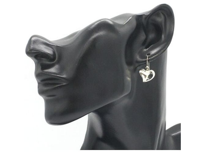 Autre Marque Orecchini Tiffany & Co. Elsa Peretti Full Heart Argento - vista 5