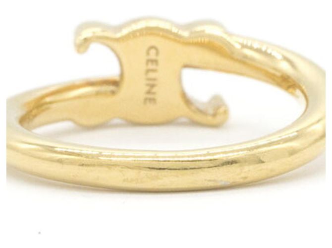 Céline Anello asimmetrico Celine Triomphe D'oro - vista 2